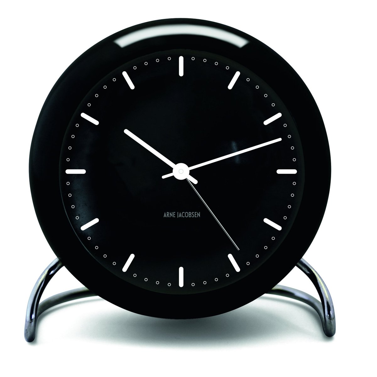 Arne Jacobsen Clocks AJ City Hall tafel klok zwart