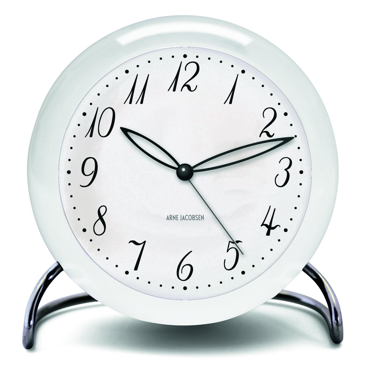 Arne Jacobsen Clocks AJ LK tafel klok wit