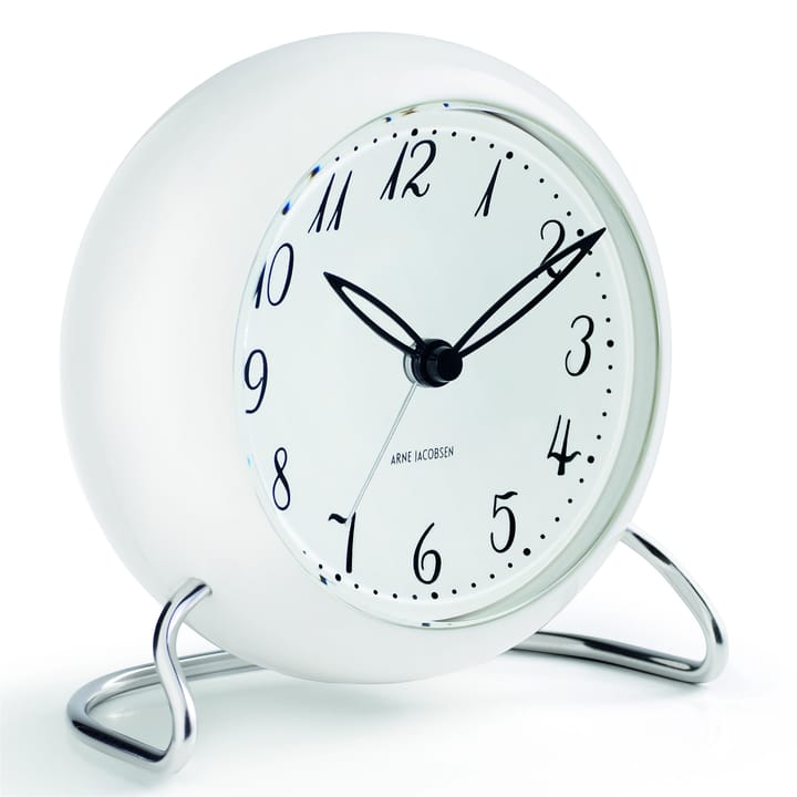 AJ LK tafel klok, wit Arne Jacobsen Clocks