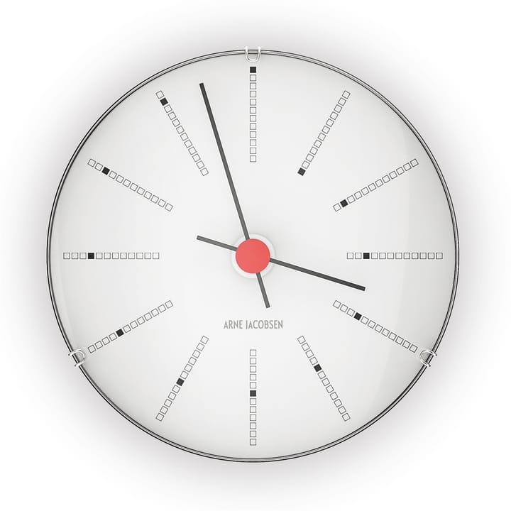 Arne Jacobsen Bankers klok - Ø 12 cm. - Arne Jacobsen Clocks
