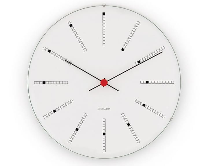 Arne Jacobsen Bankers klok - Ø 21 cm. - Arne Jacobsen Clocks