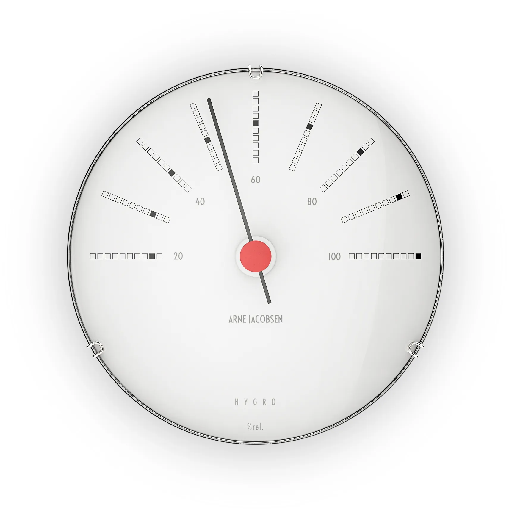 Arne Jacobsen weerstation, hygrometer Arne Jacobsen Clocks