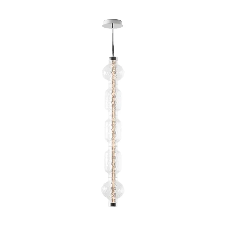 Alambicco verticale hanglamp, appgestuurd - 5 glaskoepels - Artemide