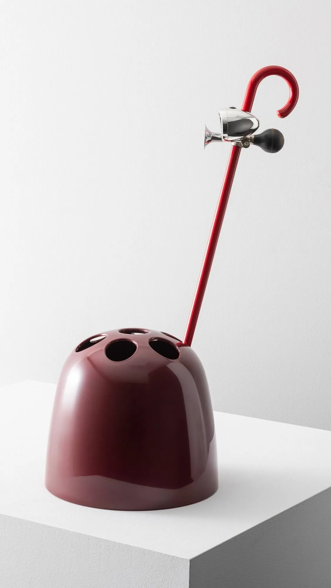 Dedalo paraplustandaard, Ruby red Artemide