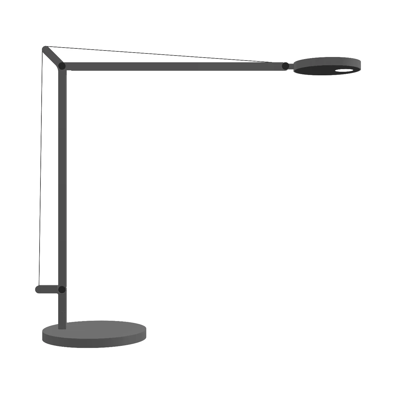 Demetra tafellamp - Anthracite grey,  Artemide