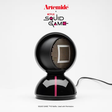 Eclisse x Squid Game tafellamp Special Edition - Guard black - Artemide