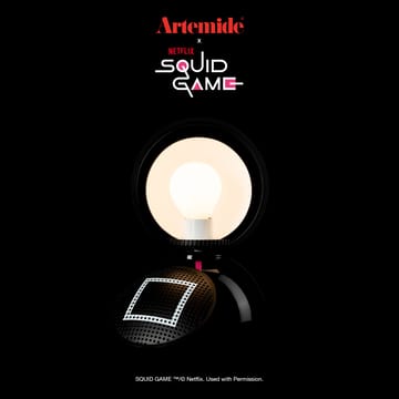 Eclisse x Squid Game tafellamp Special Edition - Guard black - Artemide
