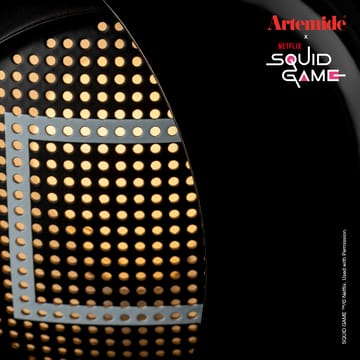 Eclisse x Squid Game tafellamp Special Edition - Guard black - Artemide