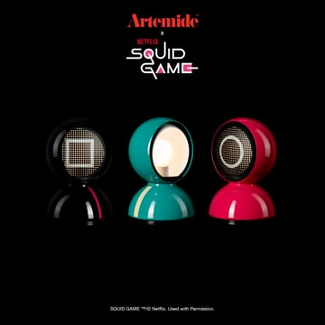Eclisse x Squid Game tafellamp Special Edition - Guard black - Artemide