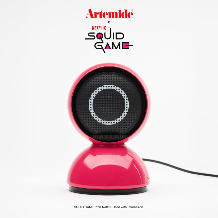 Eclisse x Squid Game tafellamp Special Edition - Guard pink - Artemide