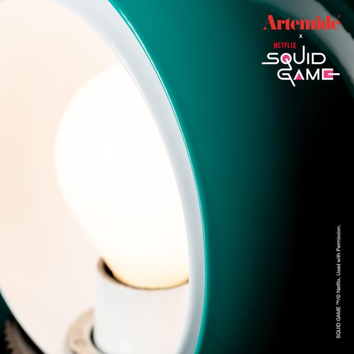 Eclisse x Squid Game tafellamp Special Edition Artemide