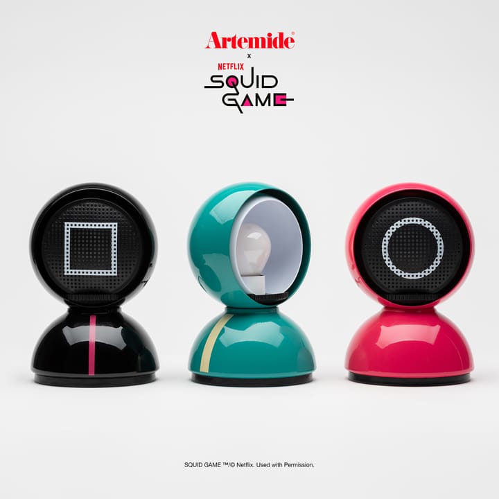 Eclisse x Squid Game tafellamp Special Edition Artemide