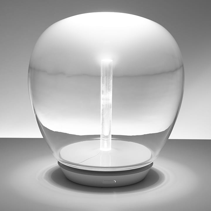 Empatia tafellamp, transparant rookgekleurd, klein Artemide