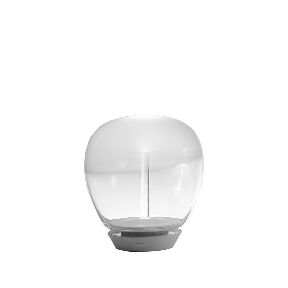 Artemide Empatia tafellamp transparant rookgekleurd, middelgroot