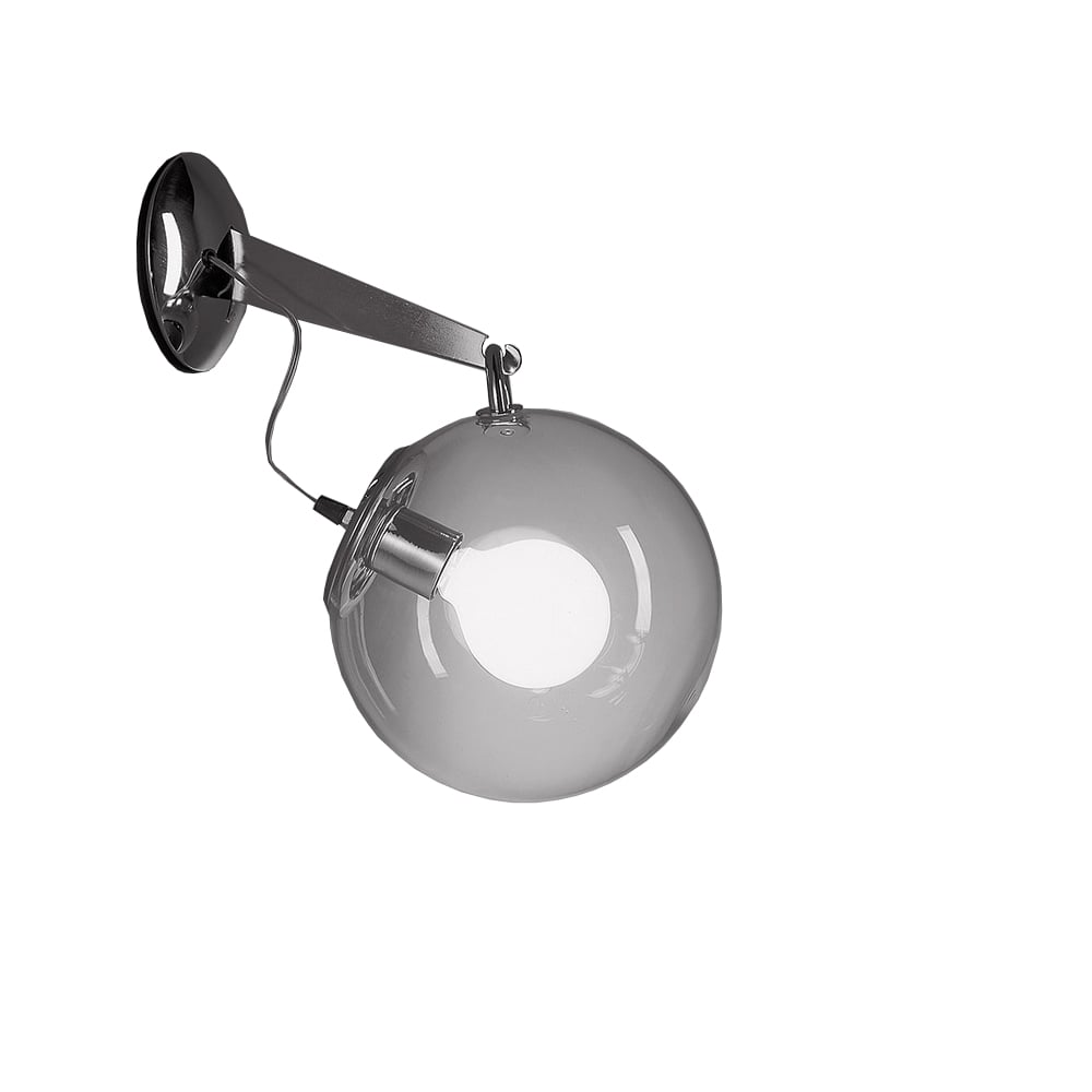 Artemide Miconos wandlamp chroom | Scandinavisch Interieur | Wandlampen | Zilverkleurig