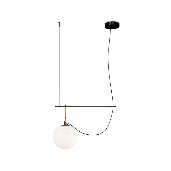 nh S1 22 hanglamp - zwart messing - Artemide