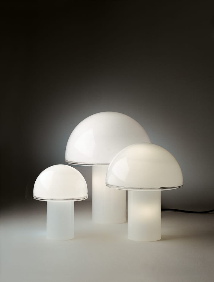 Onfale Grande tafellamp Ø36 cm, Opal wit Artemide