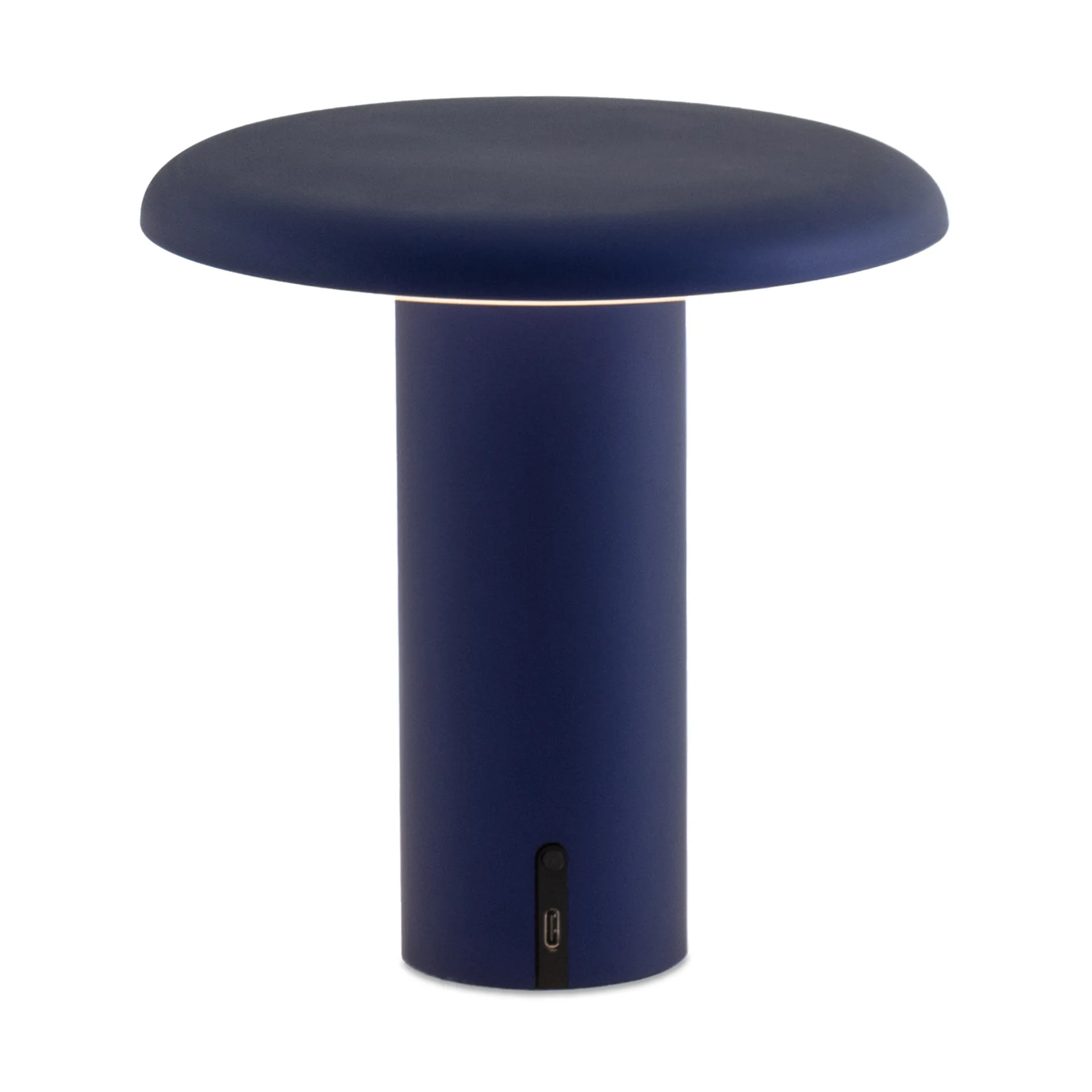 Takku draagbare tafellamp 19 cm, Geanodiseerd blauw Artemide