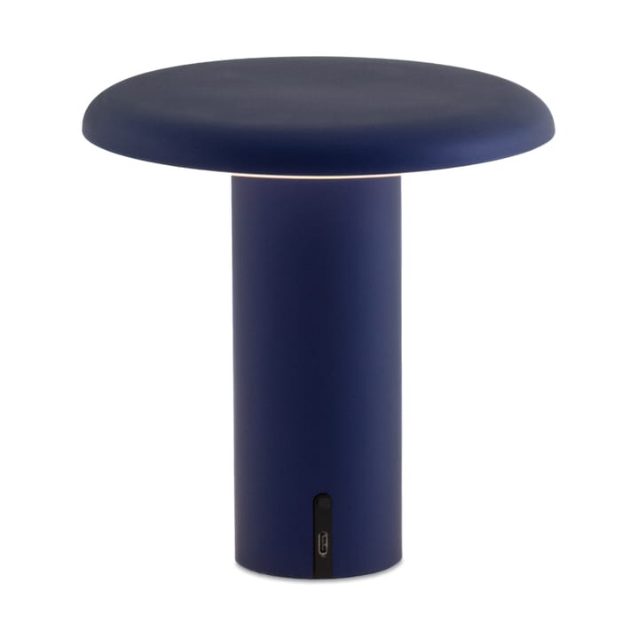 Takku draagbare tafellamp 19 cm, Geanodiseerd blauw Artemide