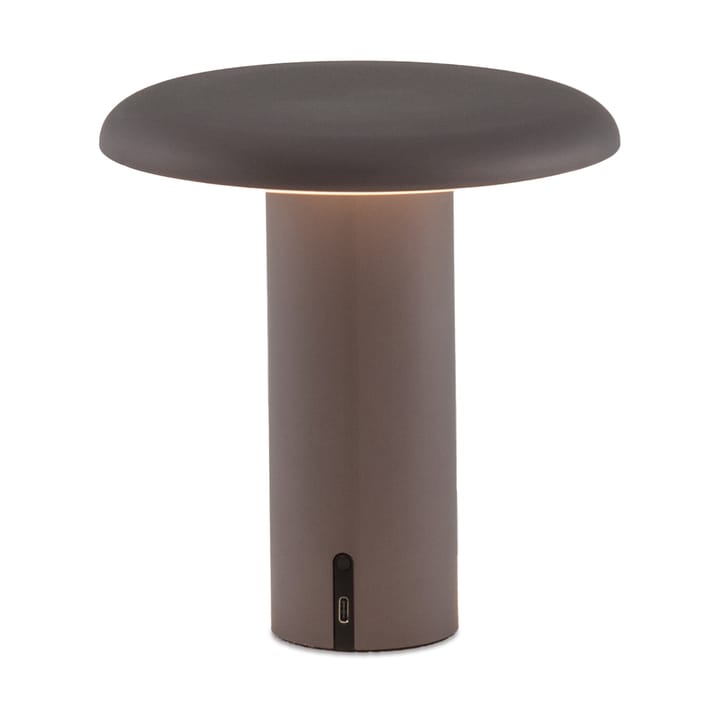 Takku draagbare tafellamp 19 cm - Geanodiseerd grijs - Artemide