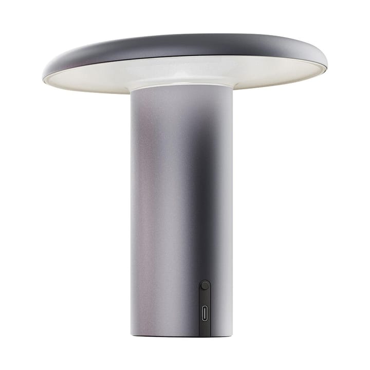 Takku draagbare tafellamp 19 cm, Geanodiseerd grijs Artemide