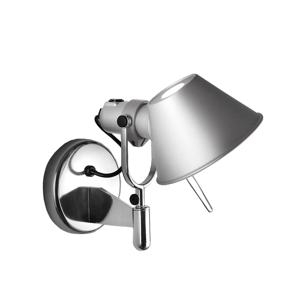 Tolomeo Faretto wandlamp, aluminium, met aan-uit knop Artemide