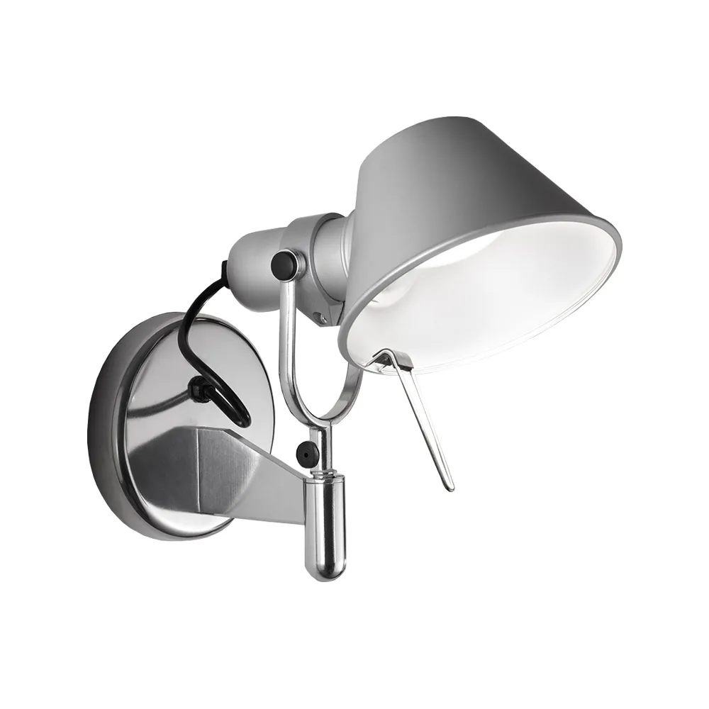 Tolomeo Faretto wandlamp, aluminium, zonder aan-uit knop Artemide