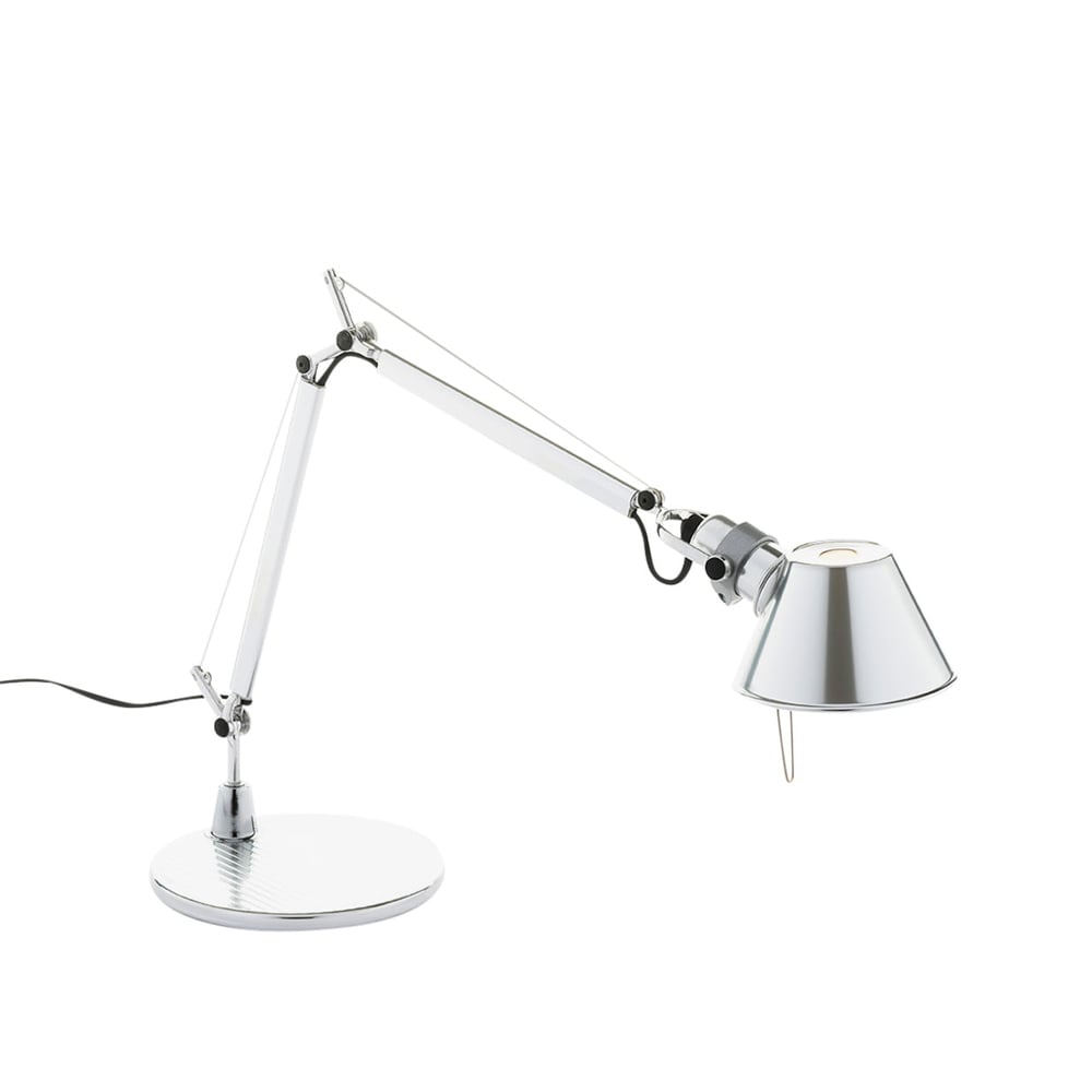 Artemide Tolomeo micro tafellamp aluminium blanco | Scandinavisch Interieur | Bureau- & tafellampen | Zilverkleurig