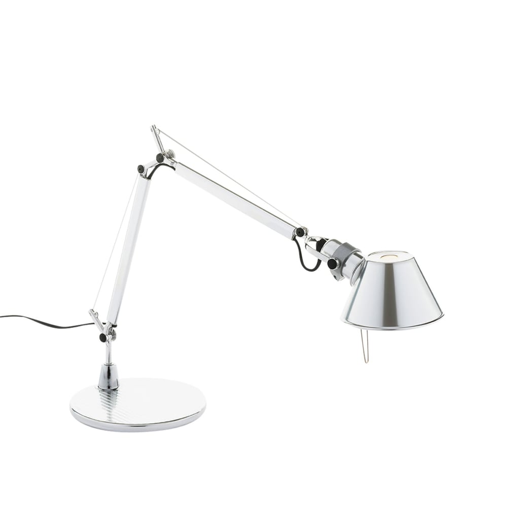 Artemide Tolomeo micro tafellamp aluminium blanco