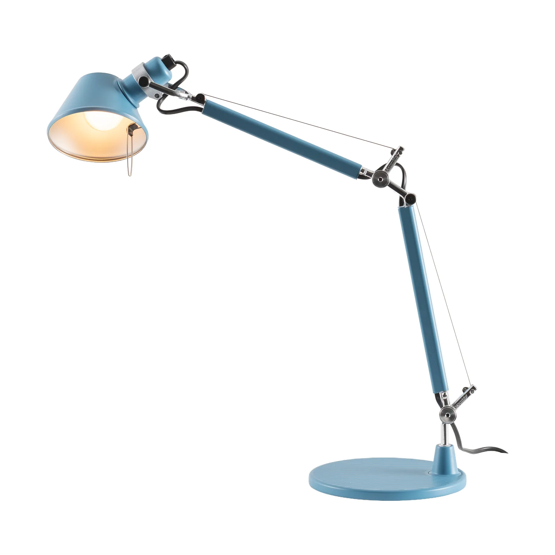 Tolomeo micro tafellamp, Light blue Artemide
