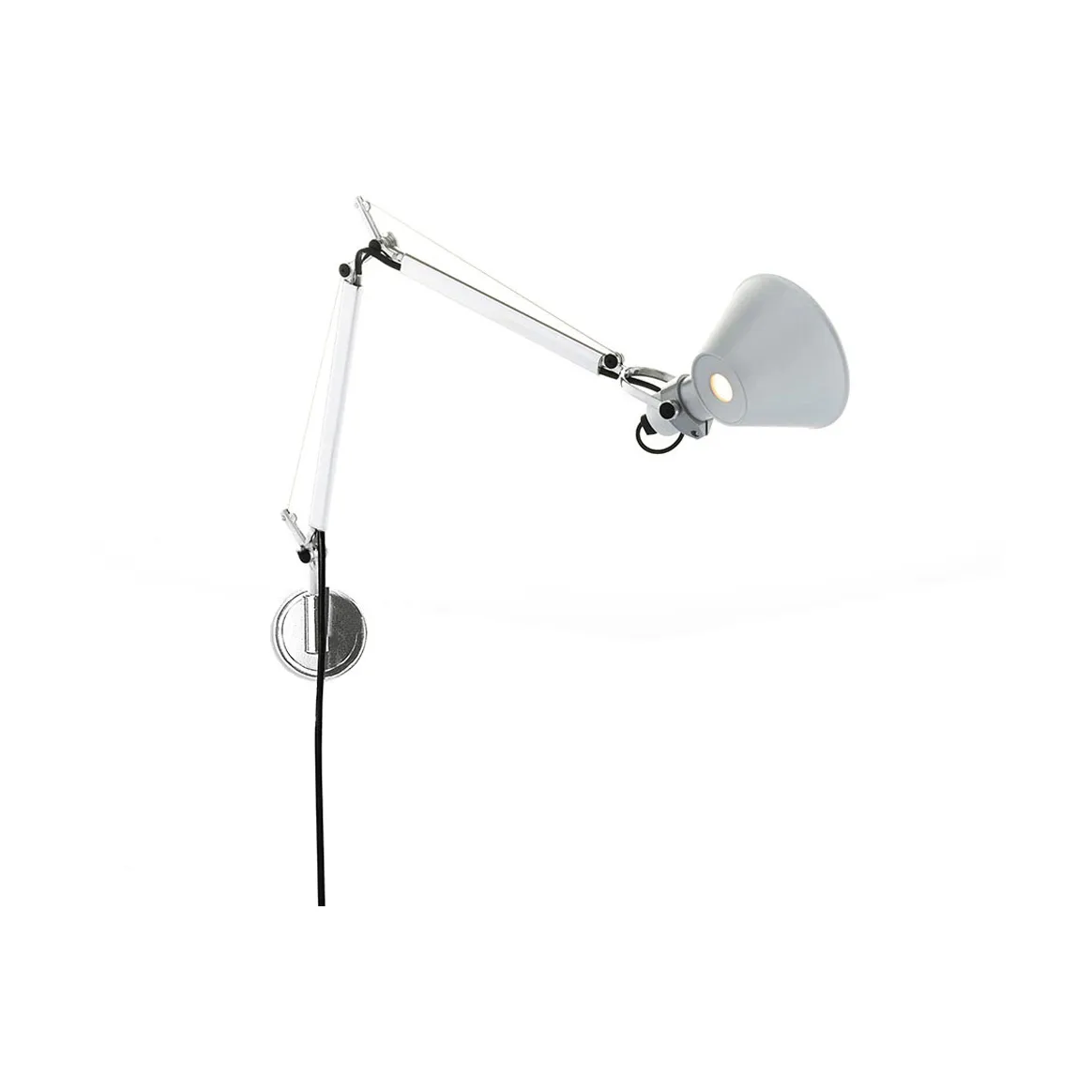 Tolomeo Micro wandlamp - Aluminium,  Artemide