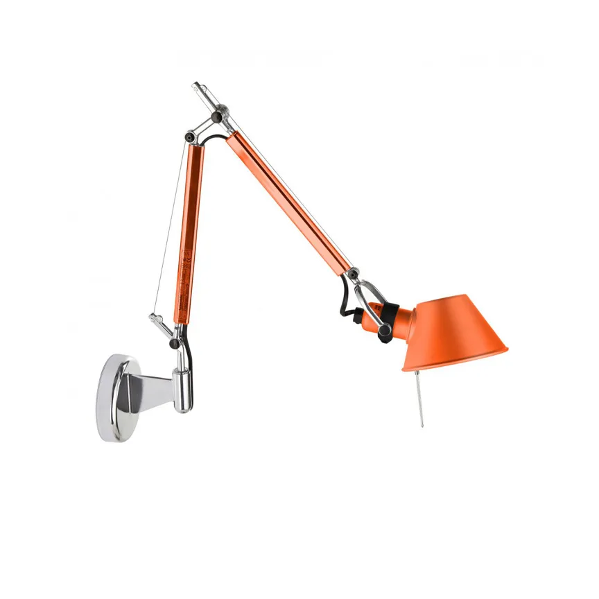 Tolomeo Micro wandlamp - Anodized orange,  Artemide