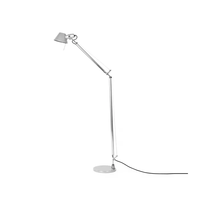 Tolomeo Reading vloerlamp E27 - Aluminium - Artemide