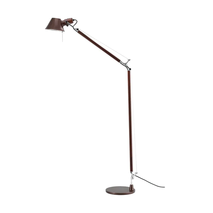 Tolomeo Reading vloerlamp E27 special edition - Brown metallic - Artemide