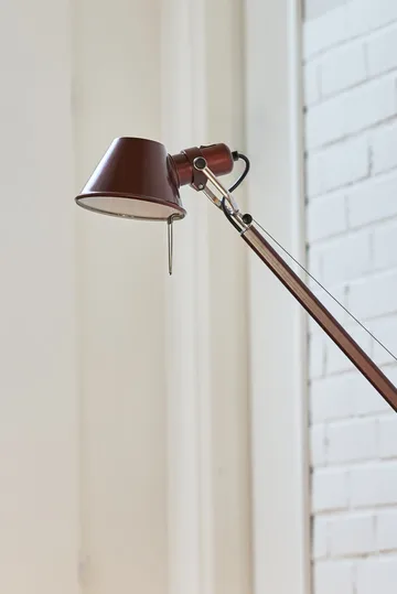 Tolomeo Reading vloerlamp E27 special edition - Brown metallic - Artemide