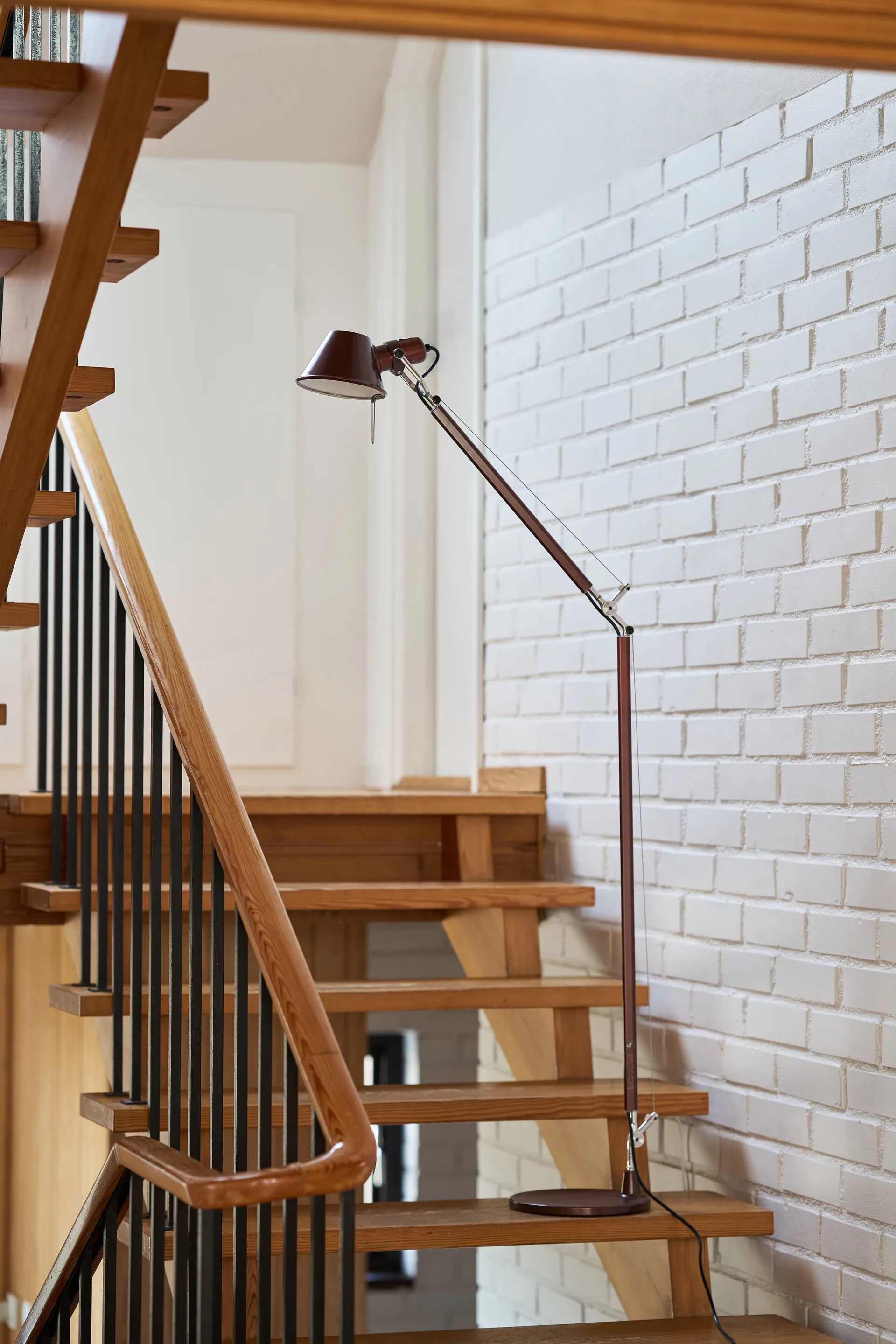 Tolomeo Reading vloerlamp E27 special edition - Brown metallic,  Artemide