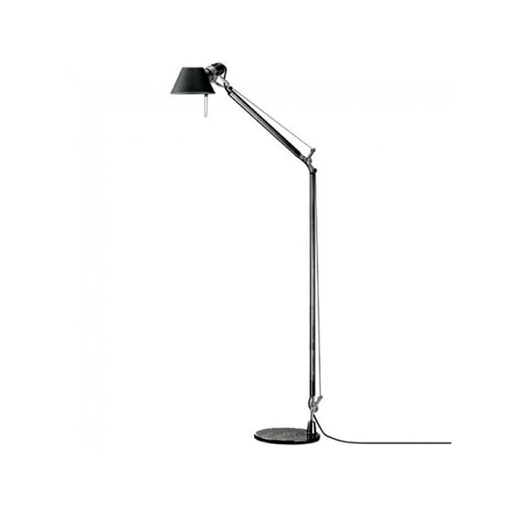Tolomeo Reading vloerlamp E27 - zwart - Artemide