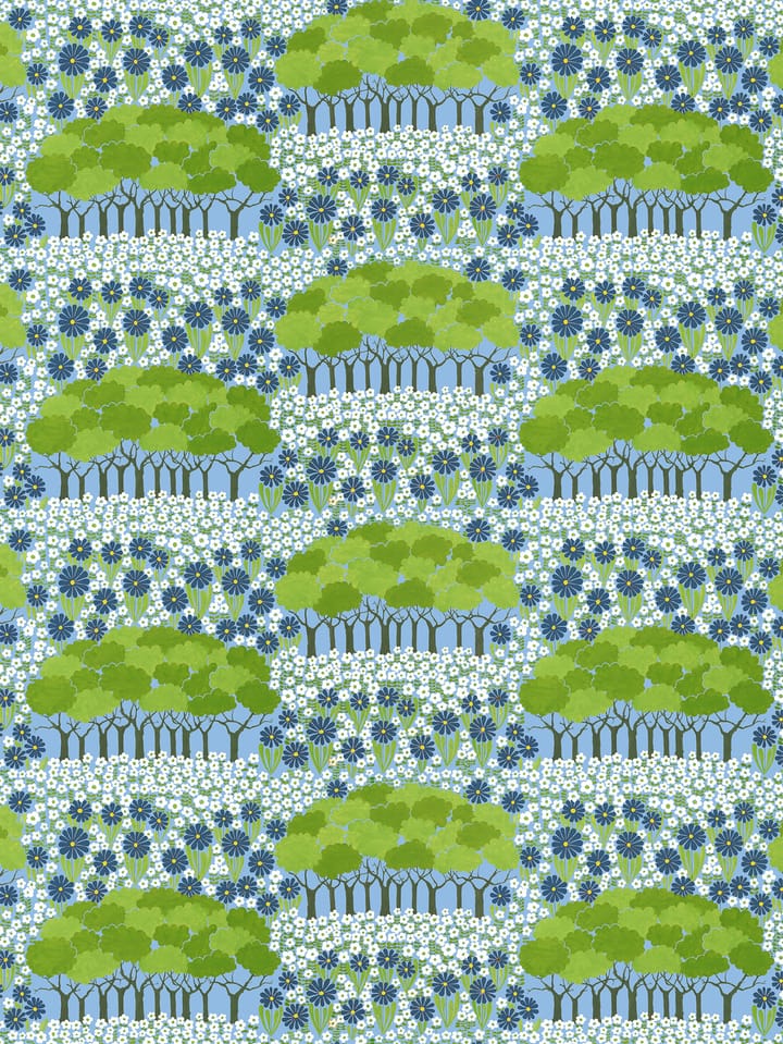 Allé tafelzeil - Groen-blauw - Arvidssons Textil