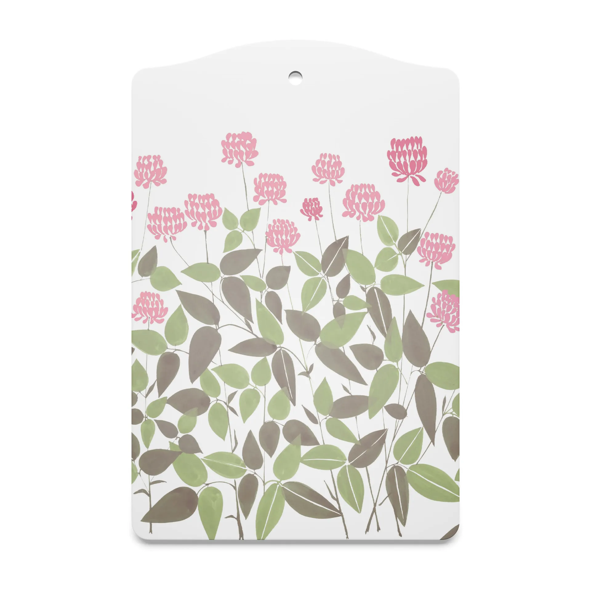 Ängsmark serveerplank 20x30 cm, Groen-roze Arvidssons Textil