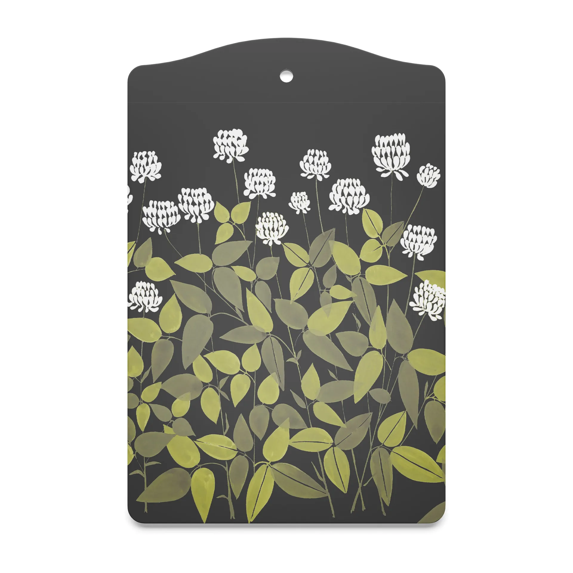 Ängsmark serveerplank 20x30 cm, Groen-zwart Arvidssons Textil