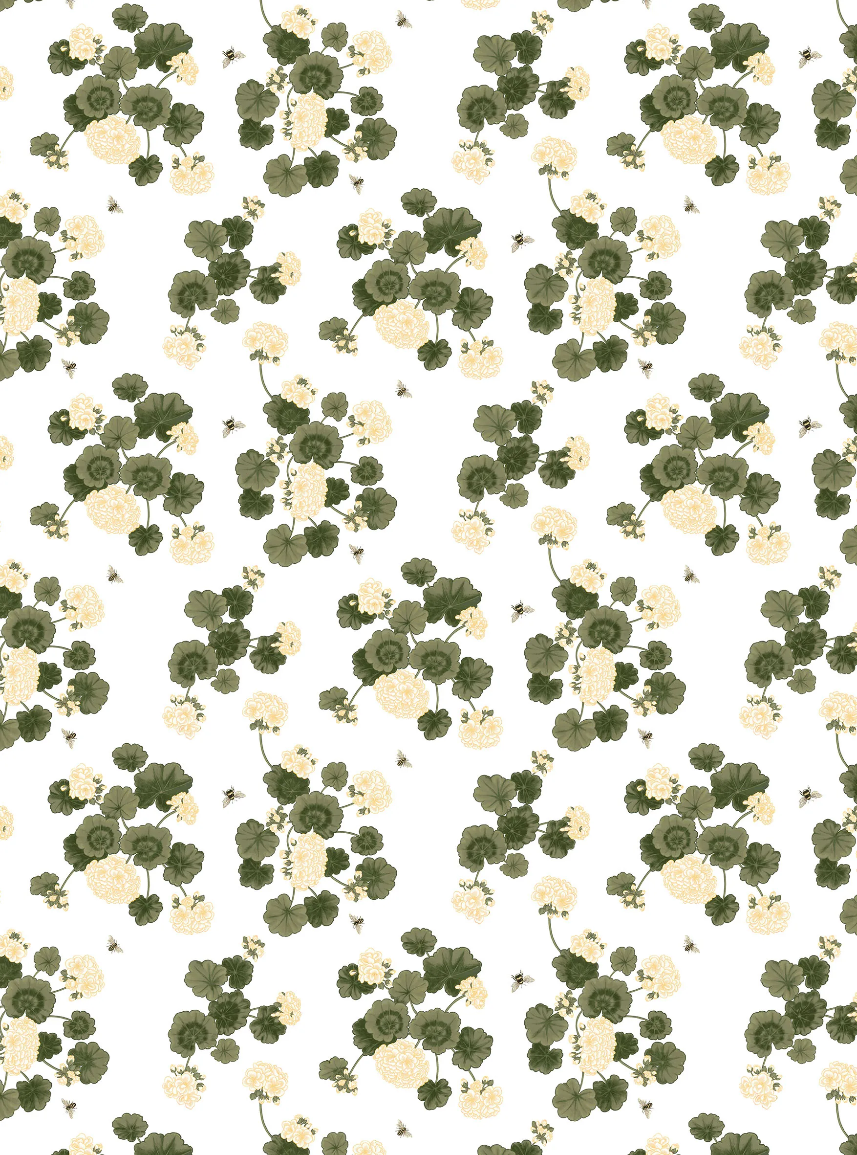 Astrid stof, Geel-groen Arvidssons Textil