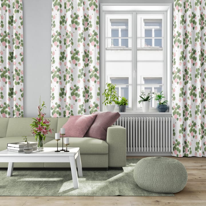 Astrid stof, Roze-groen Arvidssons Textil