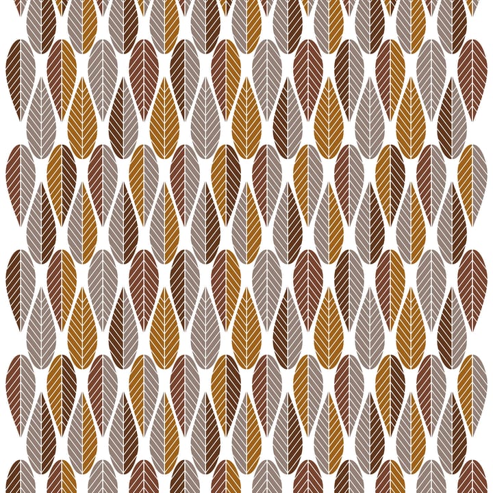 Blader stof - Roest-bruin - Arvidssons Textil