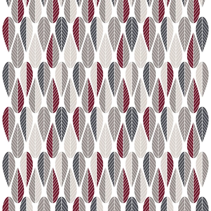 Blader tafelzeil - Grijs-rood - Arvidssons Textil