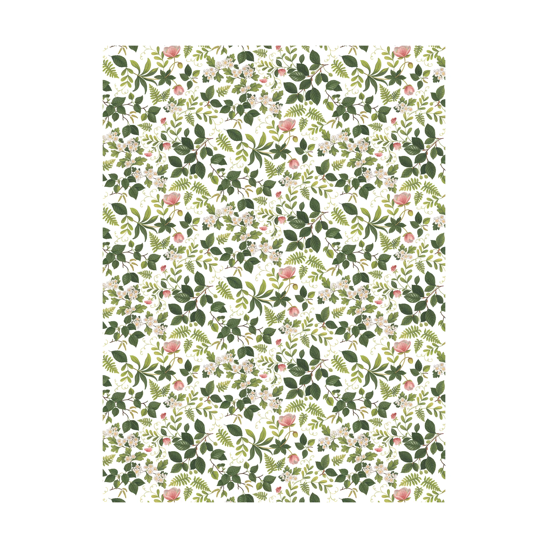 Blomsterlund stof, Groen Arvidssons Textil