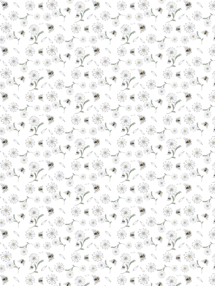 Blomstersurr stof - Beige - Arvidssons Textil