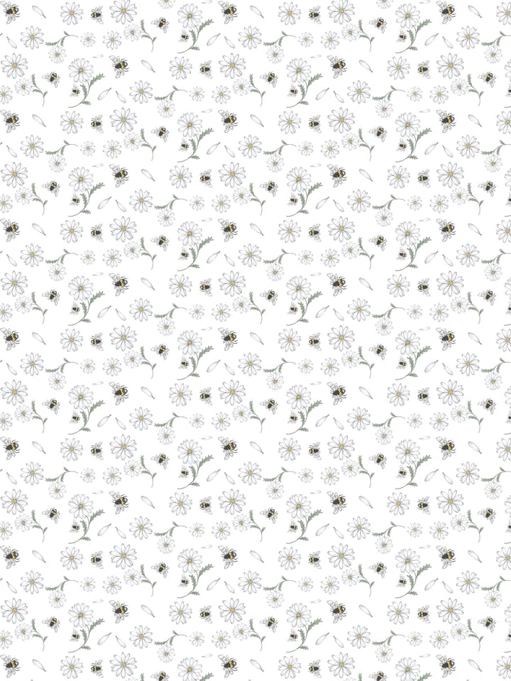 Blomstersurr stof - Beige - Arvidssons Textil