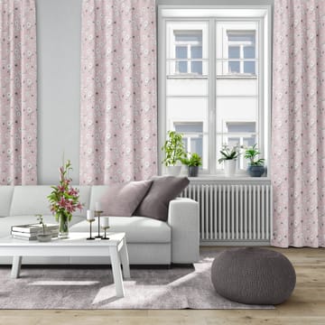 Blomstersurr stof - Roze - Arvidssons Textil