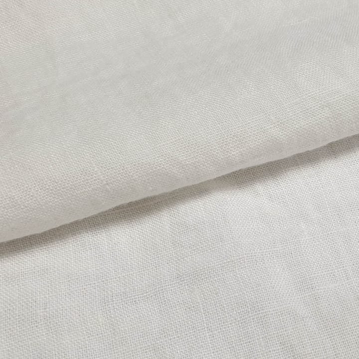 Duvemåla linnen stof - Wit - Arvidssons Textil