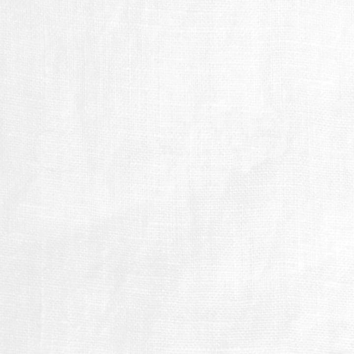 Duvemåla linnen stof - Wit - Arvidssons Textil
